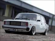 1:18 Lada 2105 Withe Edition - Russian Very Rare -